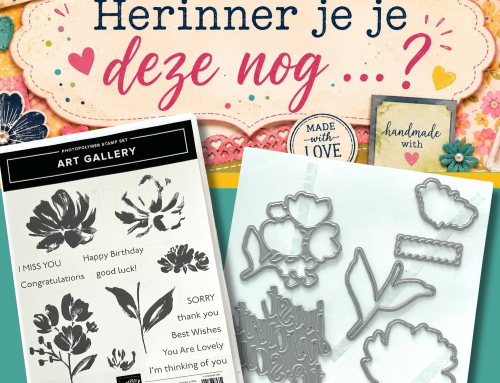 Art Gallery stempels en stansen