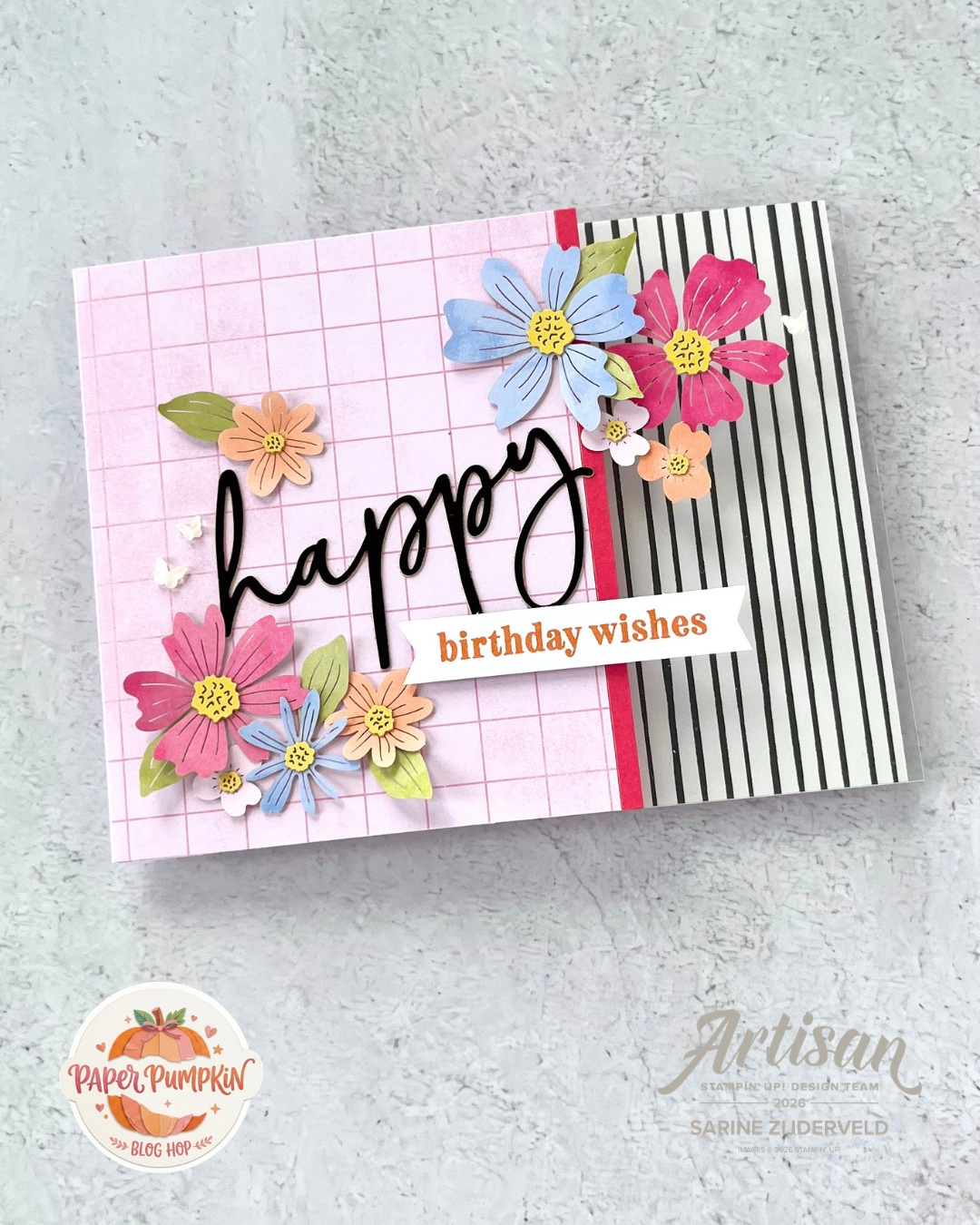 Paper Pumpkin Hooray for Birthdays Stampin’ Up! Nederland 1