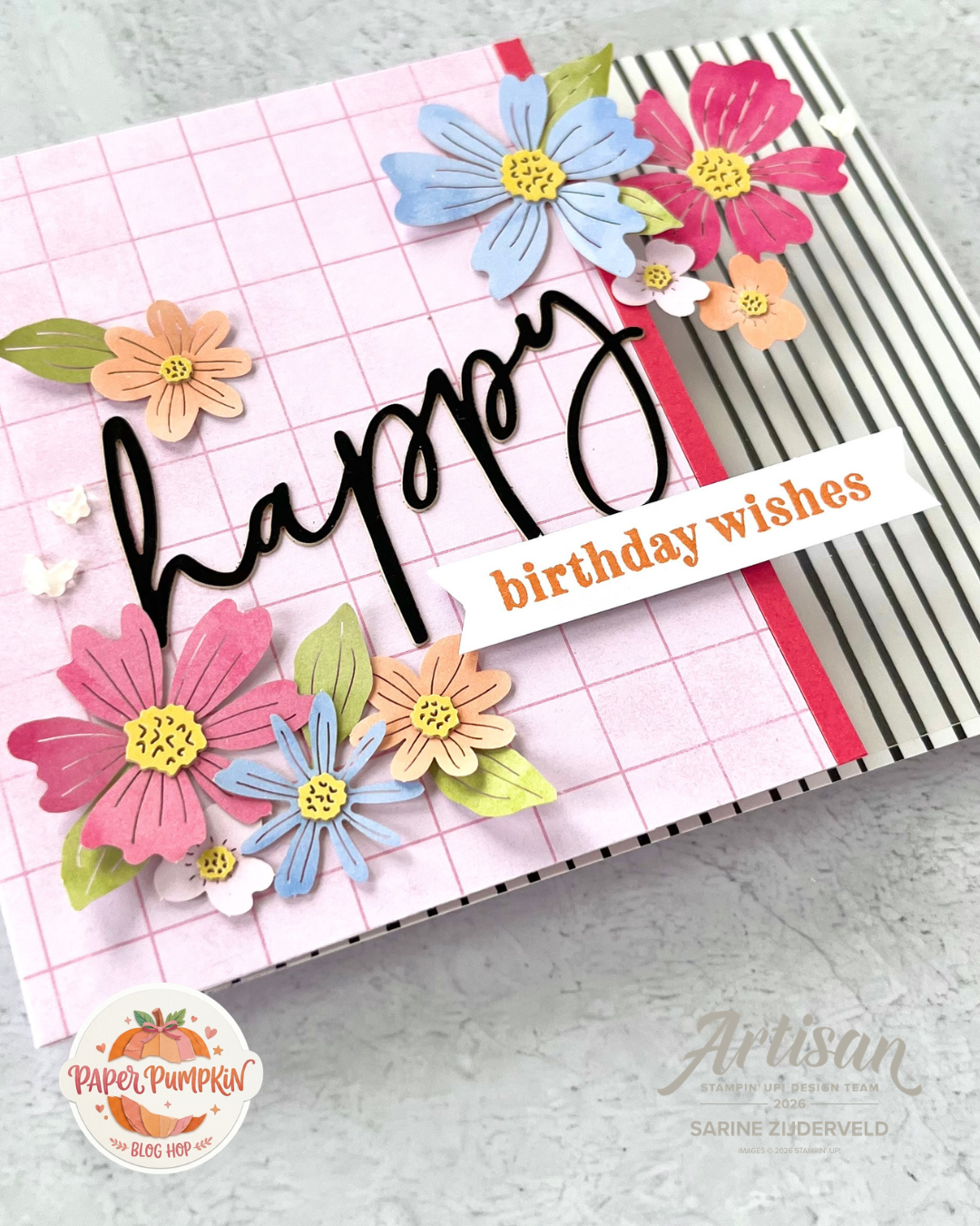 Paper Pumpkin Hooray for Birthdays Stampin’ Up! Nederland 2